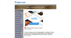 Desktop Screenshot of frases.net